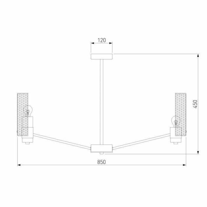 Потолочная люстра Eurosvet Grino 70139/8 латунь