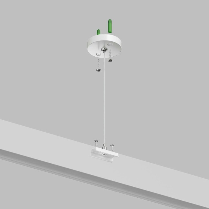 Подвесное крепление для шинопровода Denkirs Smart Base TR2106-WH