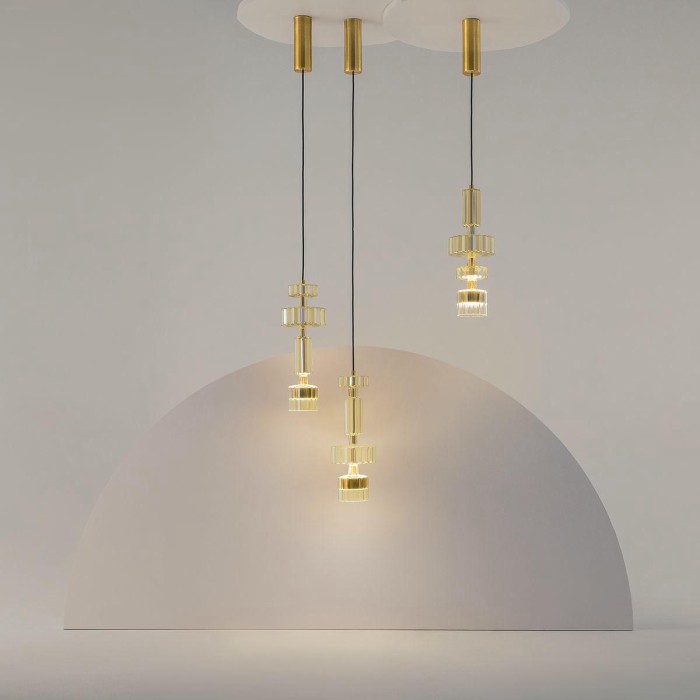 Подвесной светодиодный светильник Maytoni Level MOD253PL-L18BS3K3