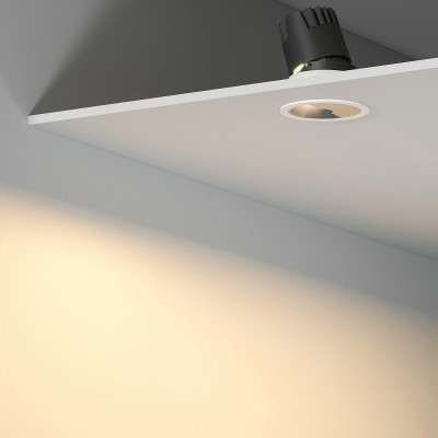 Встраиваемый светодиодный светильник Elektrostandard Inline 25090/LED 10W 3000K белый/хром a064612