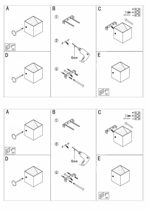 Настенный светодиодный светильник DesignLed GW Mistery GW-9201A-5-WH-WW 001806