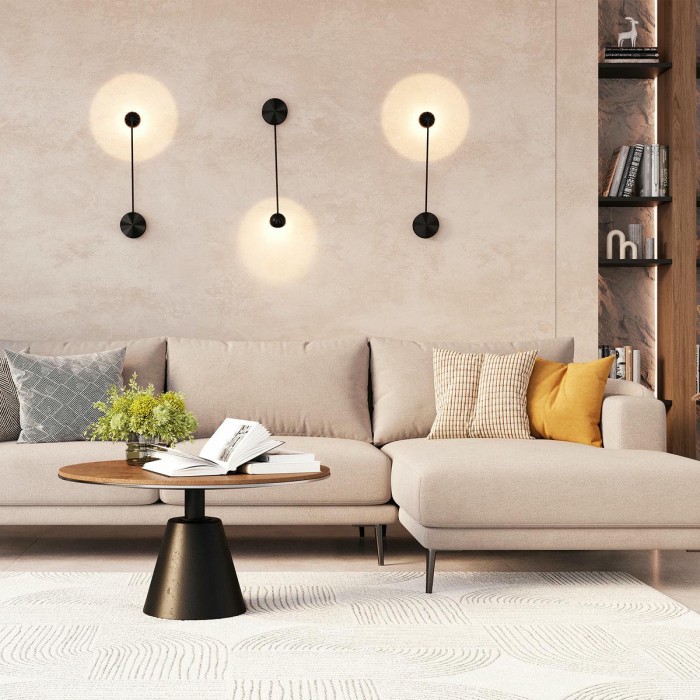 Бра Crystal Lux ALTO AP5W LED BLACK