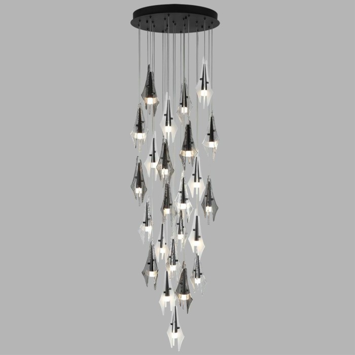 Каскадная светодиодная люстра Odeon Light Exclusive L-Vision Afalina 5442/137L