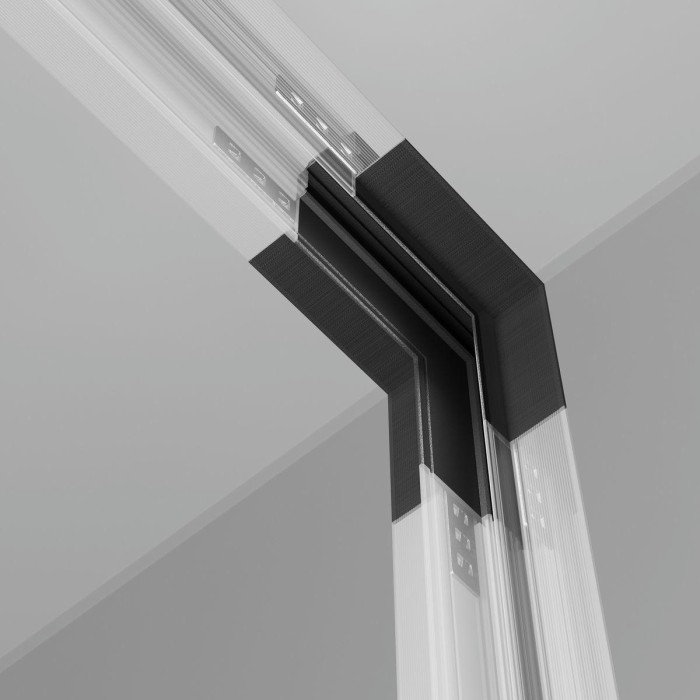 Коннектор L-образный внутренний Maytoni Technical Exility Busbur TRA034CL-42B