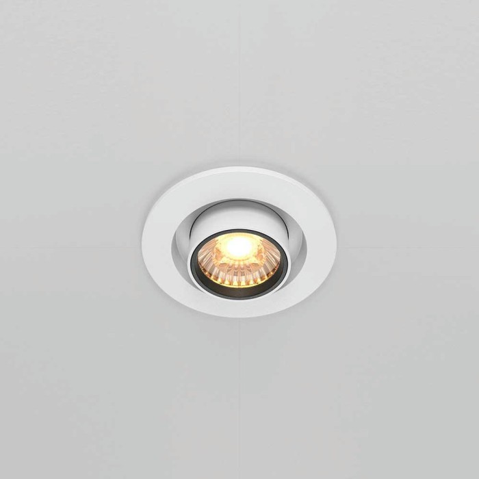 Встраиваемый светодиодный спот Maytoni Technical Hidden DL045-01-10W3K-W