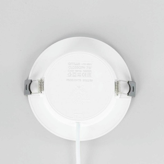 Встраиваемый светодиодный светильник Citilux Галс CLD5507N