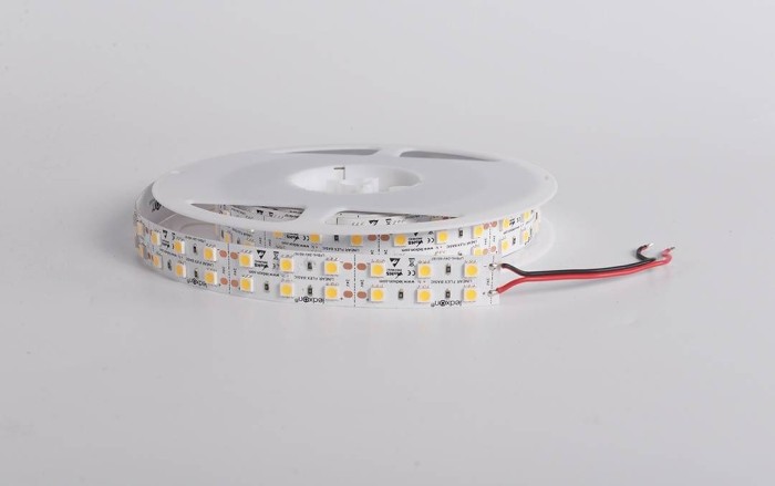 Светодиодная влагозащищенная лента DesignLed 28,8W/m 120LED/m 5050SMD теплый белый 5M 000523