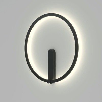 Настенный светодиодный светильник Denkirs Round DK5035-BK