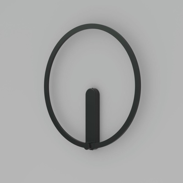 Настенный светодиодный светильник Denkirs Round DK5035-BK