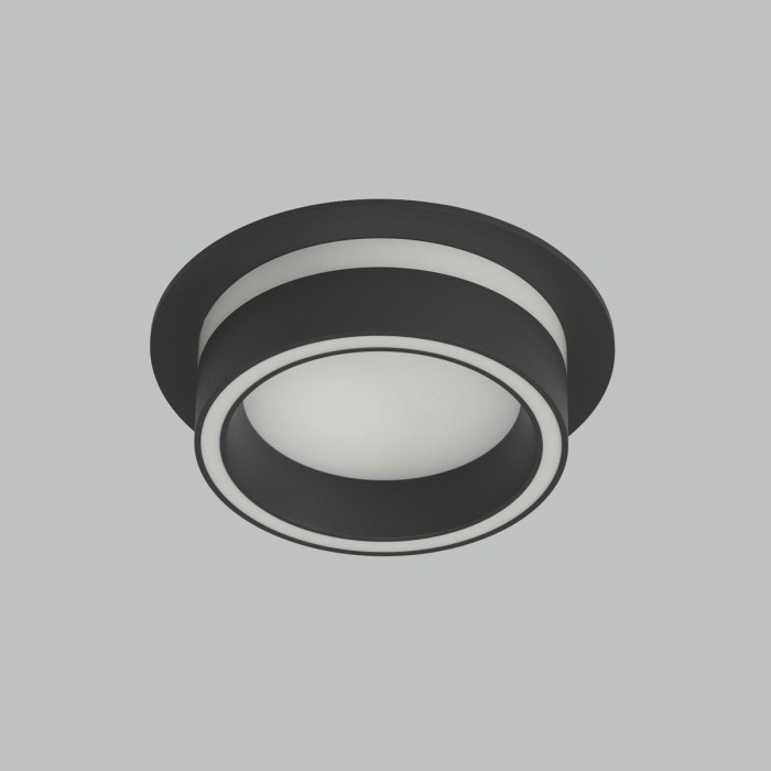 Встраиваемый светильник Denkirs Niko DK2100-BK