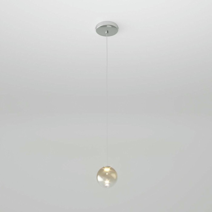 Подвесной светодиодный светильник Eurosvet Wonder 50234/1 Led янтарный