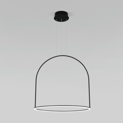 Подвесной светодиодный светильник Eurosvet Over 90323/1 черный