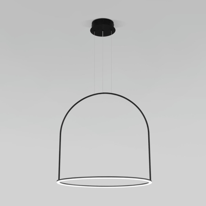 Подвесной светодиодный светильник Eurosvet Over 90323/1 черный