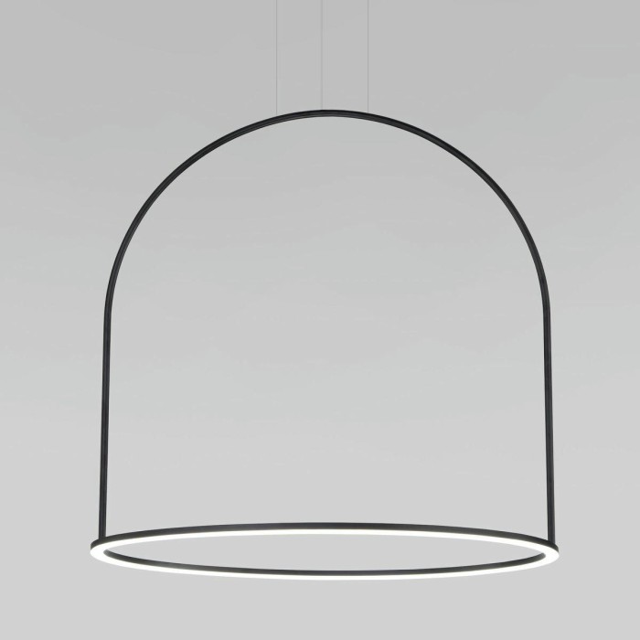 Подвесной светодиодный светильник Eurosvet Over 90323/1 черный