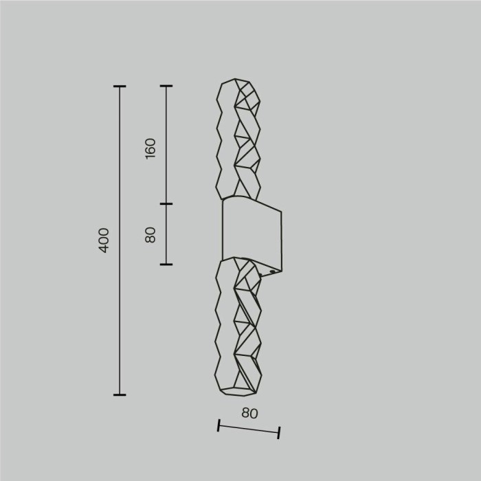 Бра Maytoni Selemo MOD328WL-L5CH3K
