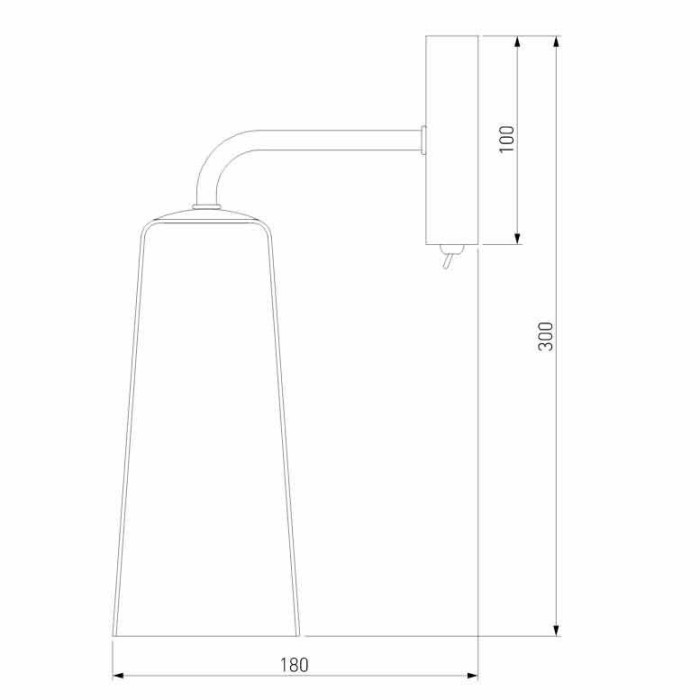 Бра Eurosvet Omber 70137/1 латунь