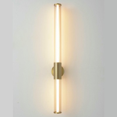 Настенный светодиодный светильник Crystal Lux Lineup AP18W Led Brass