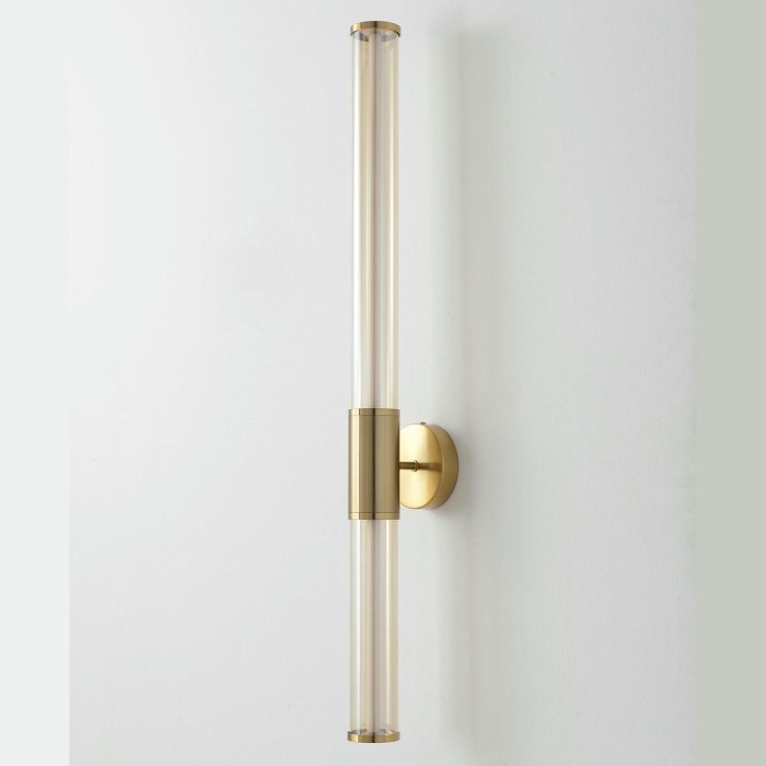 Настенный светодиодный светильник Crystal Lux Lineup AP18W Led Brass