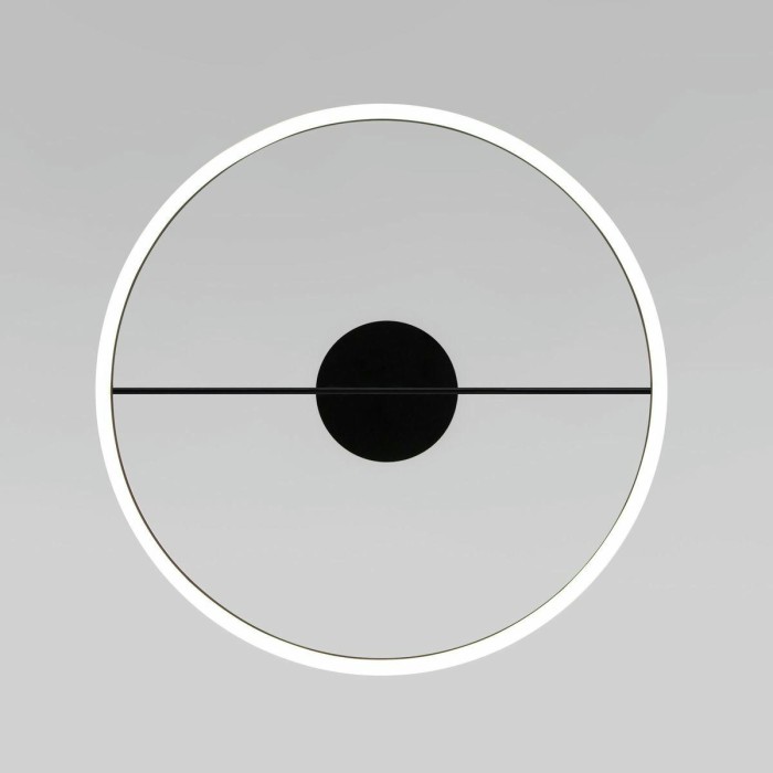 Подвесной светодиодный светильник Eurosvet Over 90322/1 черный