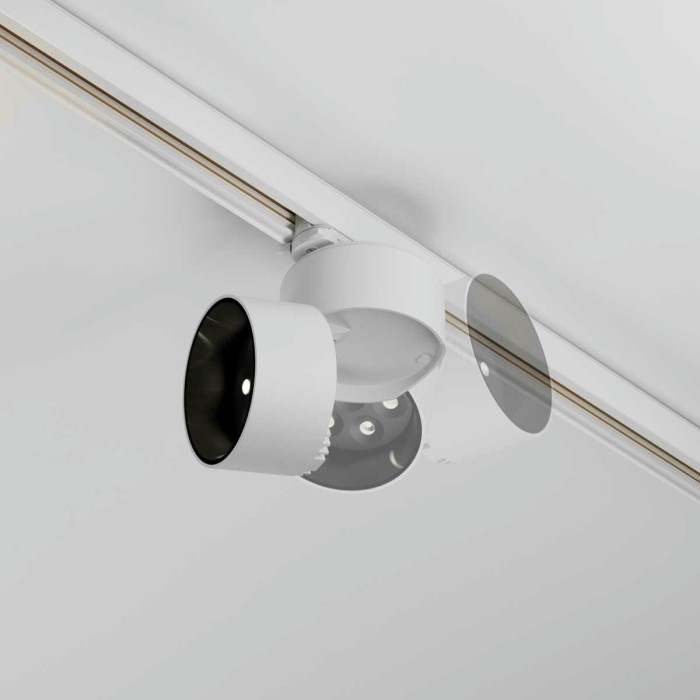 Трековый светодиодный светильник Maytoni Technical Alfa TR199-3-15W4K-M-W