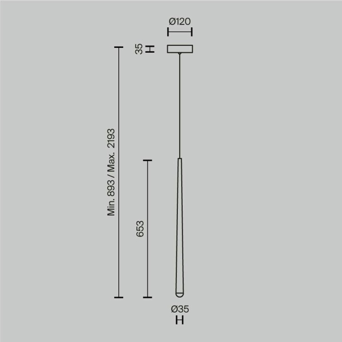 Подвесной светодиодный светильник Maytoni Cascade MOD132PL-L6BK