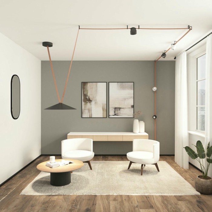 Трековый светодиодный светильник Denkirs Belty Spot DK5540-BK