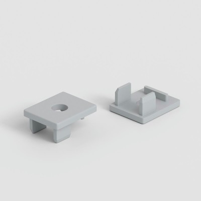 Заглушки Elektrostandard для встраиваемого алюминиевого профиля LL-2-ALP025 (комп. 2шт) a070648