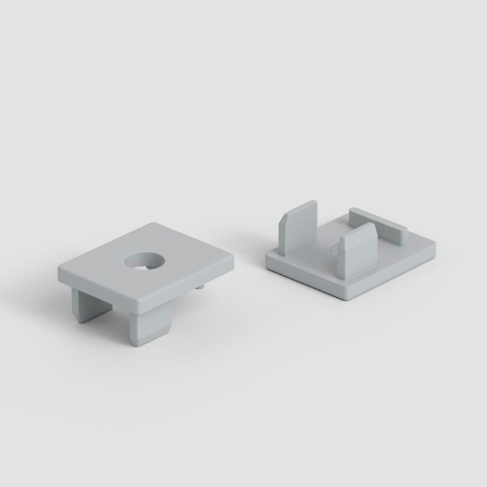 Заглушки Elektrostandard для встраиваемого алюминиевого профиля LL-2-ALP025 (комп. 2шт) a070648