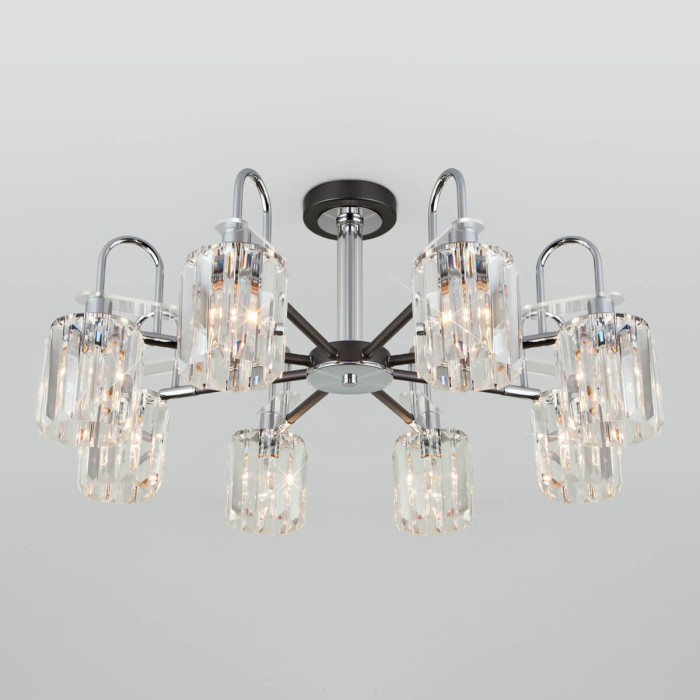 Потолочная люстра Eurosvet Tenia 70090/8 графит