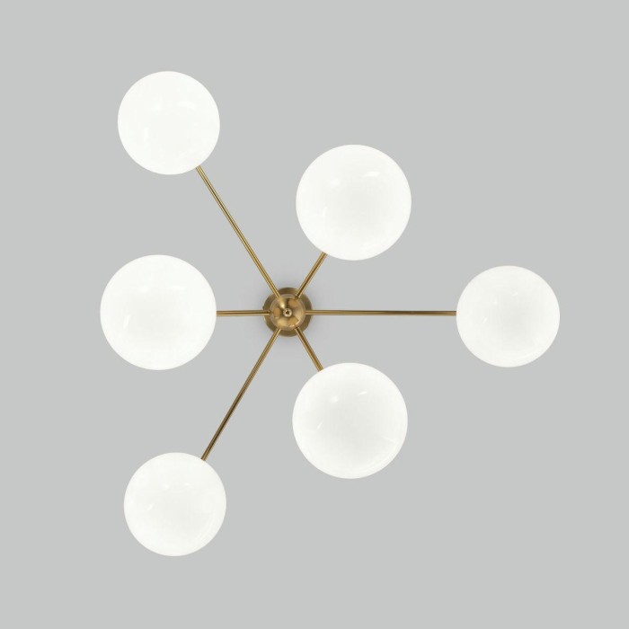 Подвесная люстра Eurosvet Marbella 60147/6 латунь