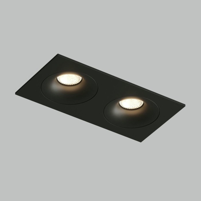 Встраиваемый светильник Denkirs Roto DK2122-BK