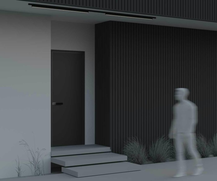 Уличный трековый светильник Maytoni Outdoor O-TR02-1-S-30WB4K