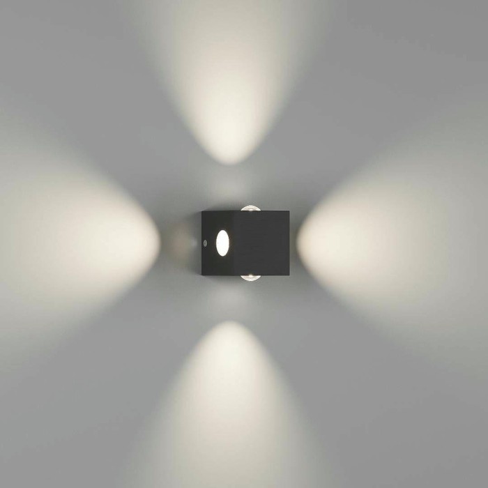 Настенный светодиодный светильник DesignLed GW Kvad 92 GW-9092-4-BL-WW 002083