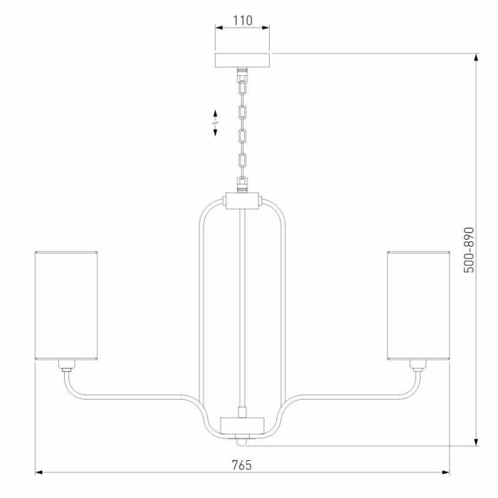 Подвесная люстра Eurosvet Purezza 60128/6 золото