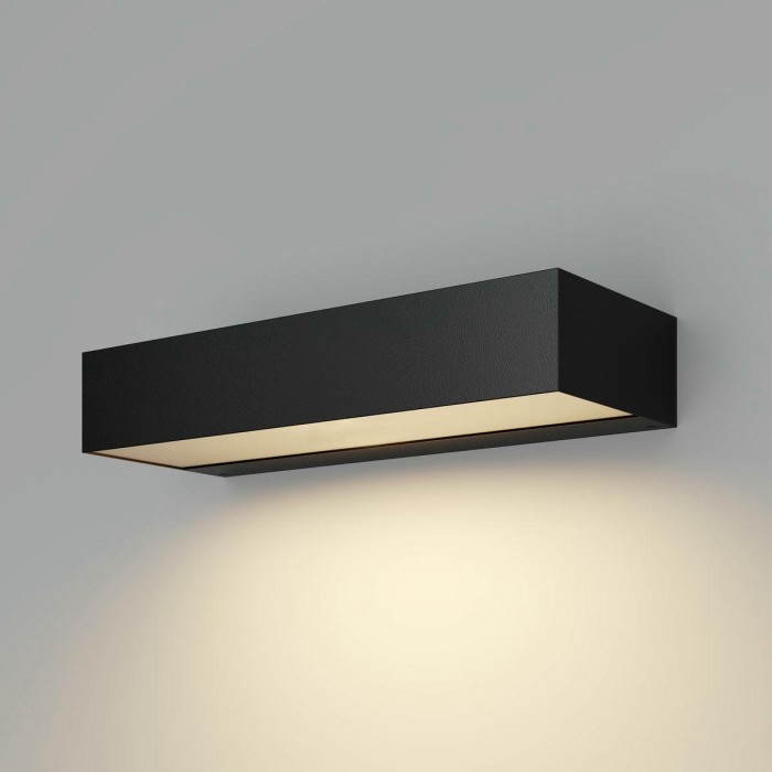 Уличный настенный светодиодный светильник Maytoni Outdoor Lot O428WL-L10GF3K