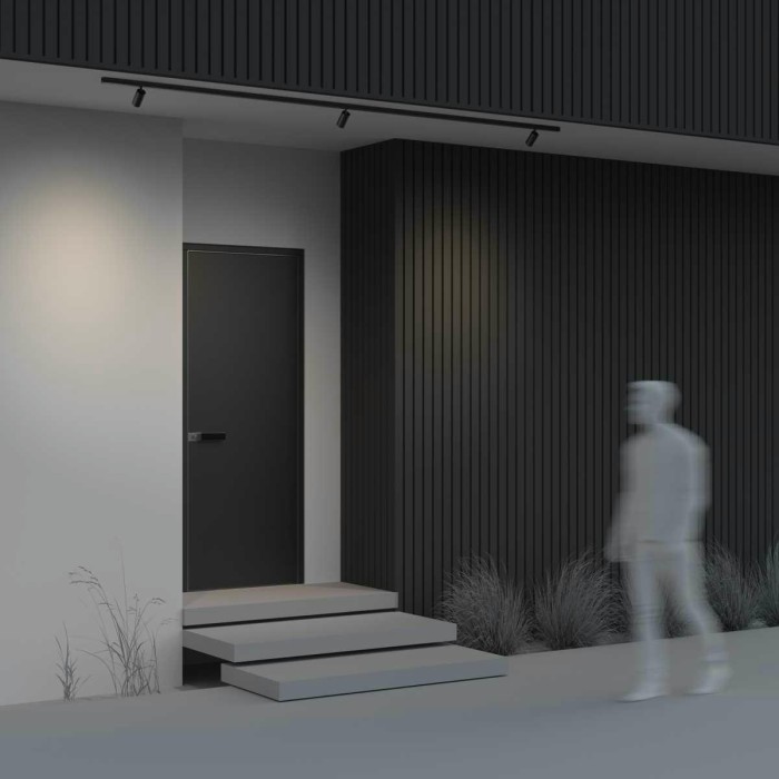 Уличный трековый светильник Maytoni Outdoor O-TR02-1-S-8WB3K