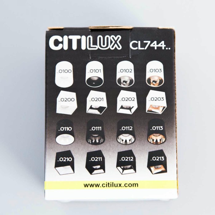 Потолочный светодиодный светильник Citilux Старк CL7440103