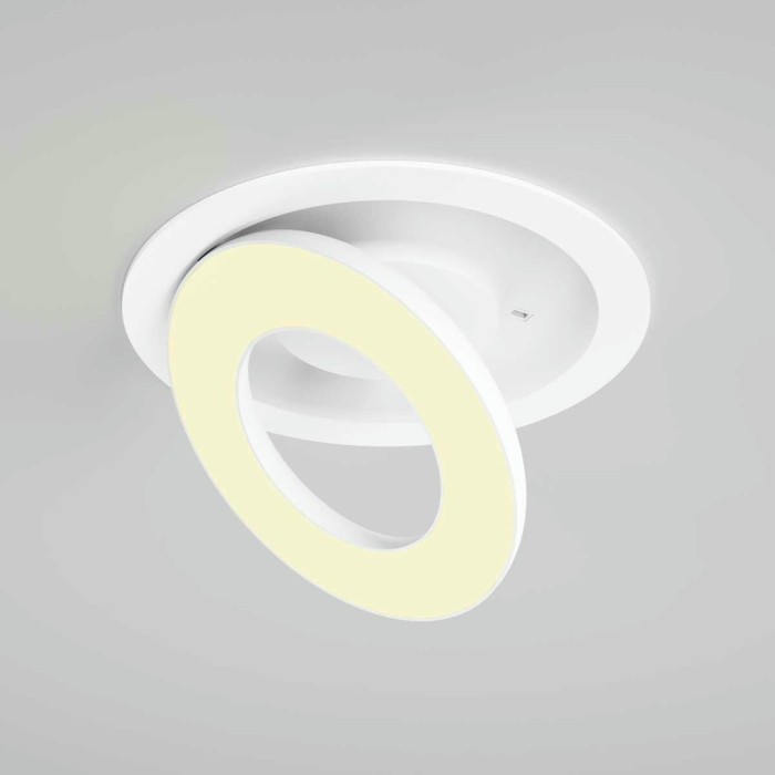 Встраиваемый светильник Maytoni Technical Downlight DL102-12W2.7K-W