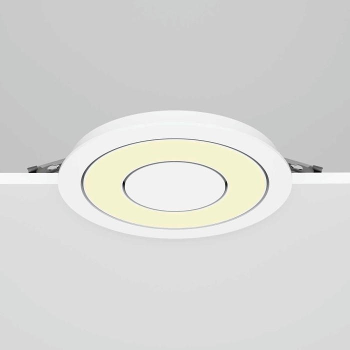 Встраиваемый светильник Maytoni Technical Downlight DL102-12W2.7K-W