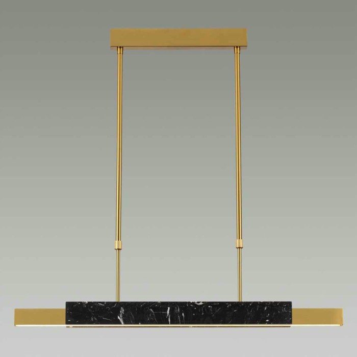 Подвесной светодиодный светильник Odeon Light Midcent Marmi 4361/25L