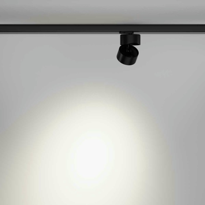 Трековый светодиодный светильник Maytoni Technical Alfa TR199-3-15W4K-M-B