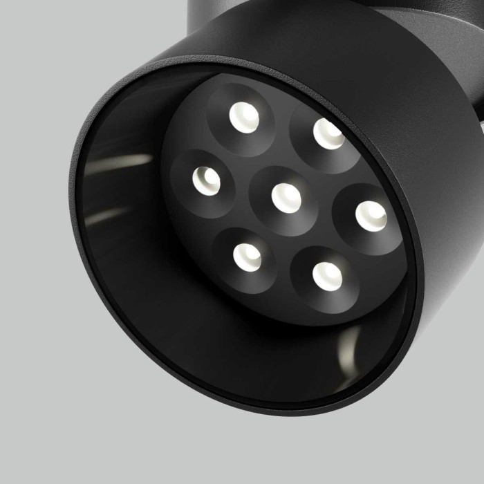 Трековый светодиодный светильник Maytoni Technical Alfa TR199-3-15W4K-M-B