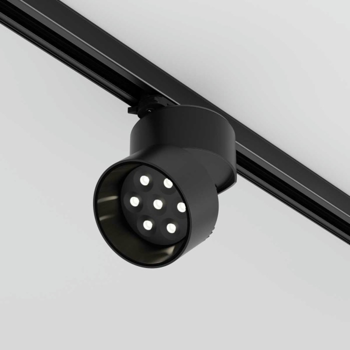Трековый светодиодный светильник Maytoni Technical Alfa TR199-3-15W4K-M-B