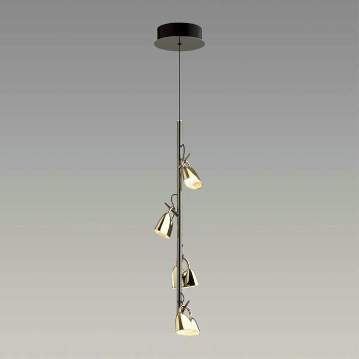 Подвесная светодиодная люстра Odeon Light Malpa 5002/17L