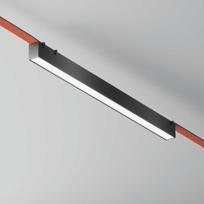 Подвесной светодиодный светильник Maytoni Technical Pendant system Parity Basis TR129B-24W4K-B