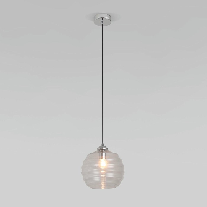 Подвесной светильник Eurosvet Ice 50239/1 прозрачный