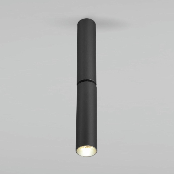 Светодиодный спот Elektrostandard Pika 25029/Led черный a061109