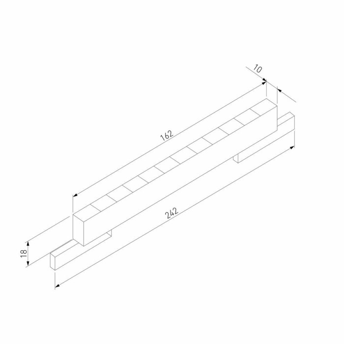 Трековый светодиодный светильник Elektrostandard Mini Magnetic 85168/01 a065655