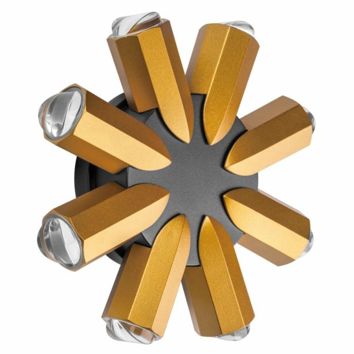 Уличный настенный светодиодный светильник Lightstar Dito 380683