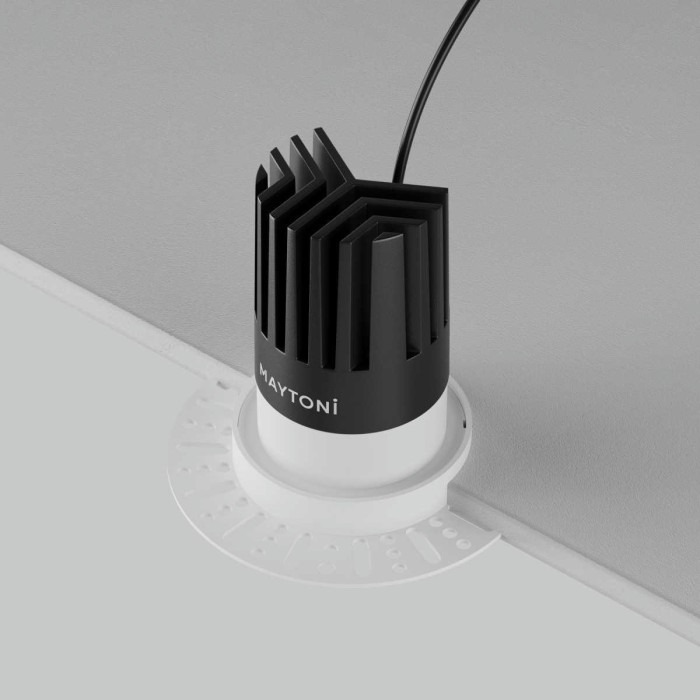 Встраиваемый светильник Maytoni Technical Dip DL121-15W-4K-TRS-W